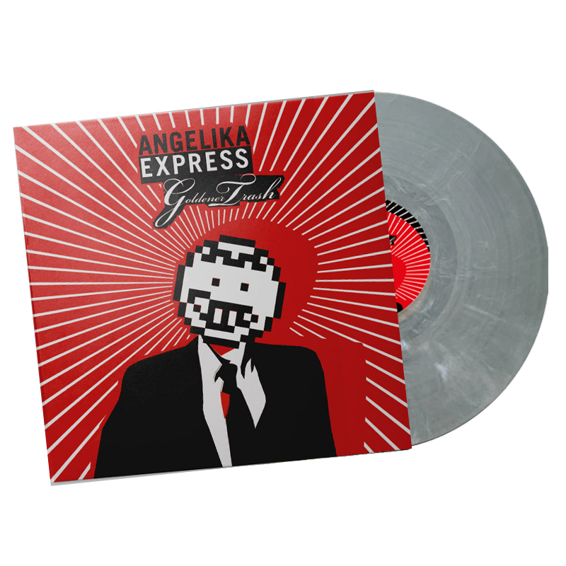 Angelika Express - "Goldener Trash" milky white marbled Vinyl (lim. 100 Stück)