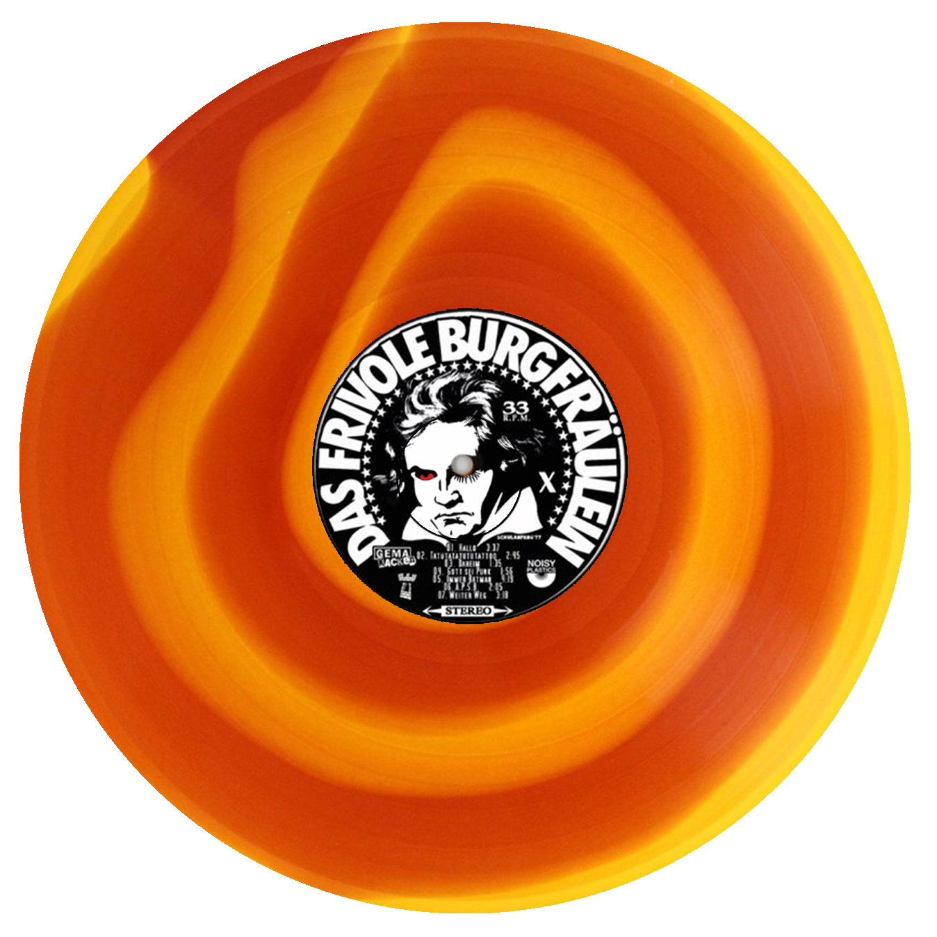 Das Frivole Burgfräulein - "Kalsarikännit" Lollipop Vinyl (lim. 111 Stück) – Bild 2