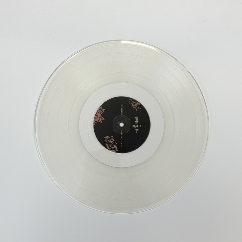 Four Black Lungs - „Don‘t tell me there is nothing left" Ultra Clear Vinyl mit Autogrammen (lim. 10 Stück) – Bild 2