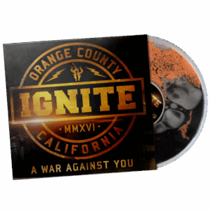 IGNITE – „A War Against You“ Liquid filled Vinyl (lim. 50 Stück)