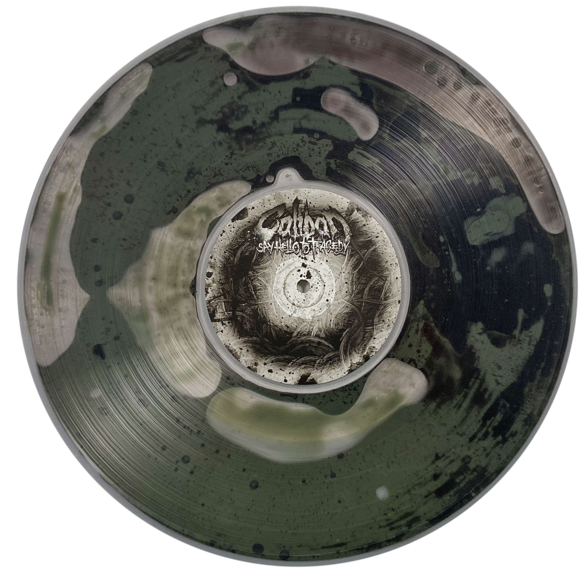 Caliban - "Say Hello to Tragedy" Liquid filled Vinyl (lim. 50 Stück) – Bild 2